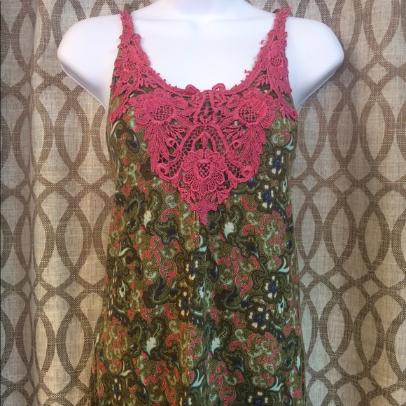 Free People lace tank, size XS - Picture 1 of 8